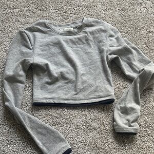 Zara cropped double lined